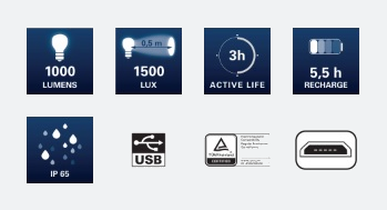 Berner LED kapesní svítilna 10W